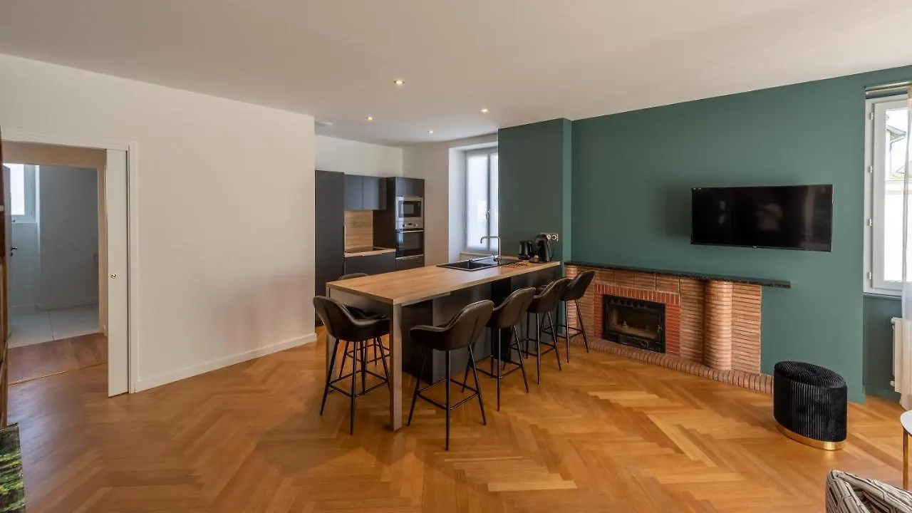 Apartment L'Art Deco, T3 Terrasse, Classe Meuble De Tourisme Rodez