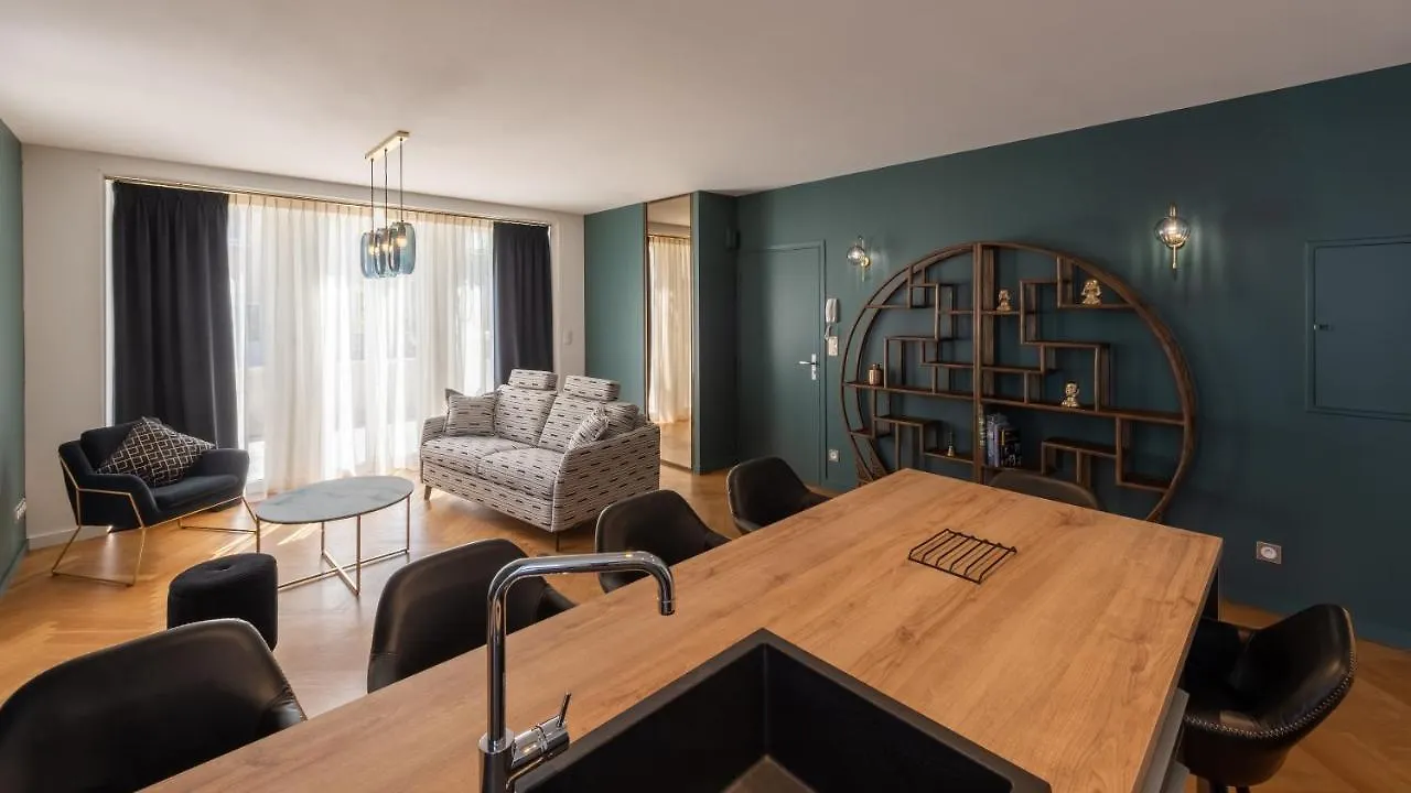 Apartment L'Art Deco, T3 Terrasse, Classe Meuble De Tourisme Rodez